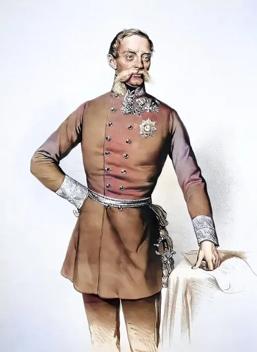 Framed Print : Julius Jakob Freiherr von Haynau (born 14 October 1786 in Kassel)