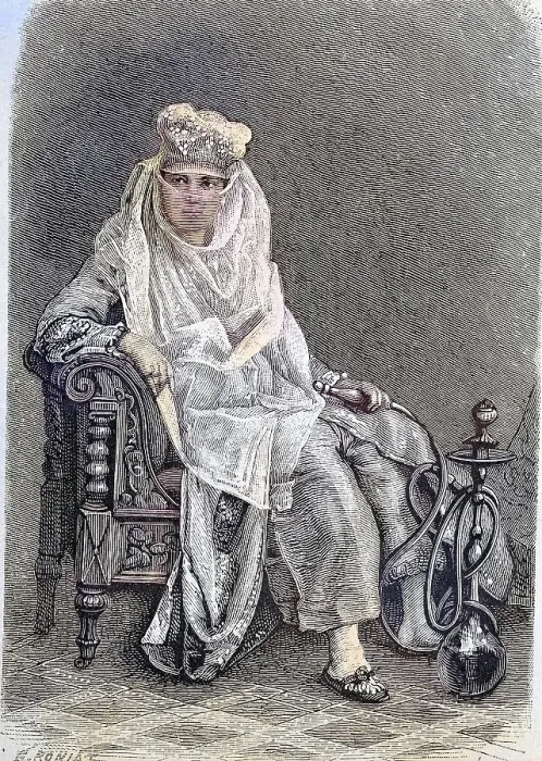 Framed Print : Junger Mohammedaner aus Nazareth