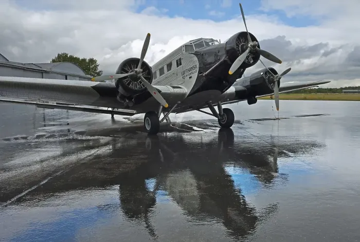 Framed Print : Junkers Ju52 / 3m Berlin-Tempelhof