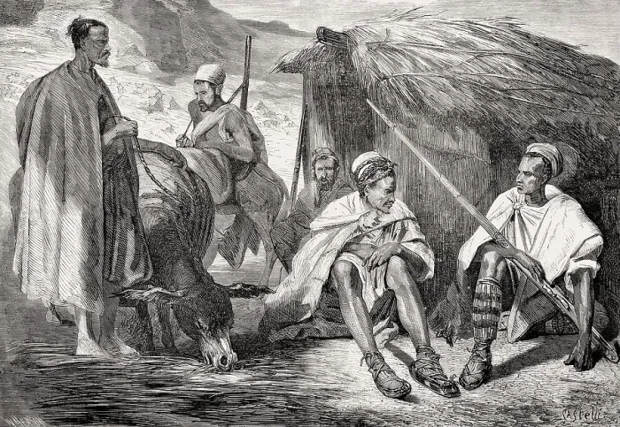 Framed Print : The Kabyle people, Berber people and ethnic group indigenous to Kabylia in the north of Algeria