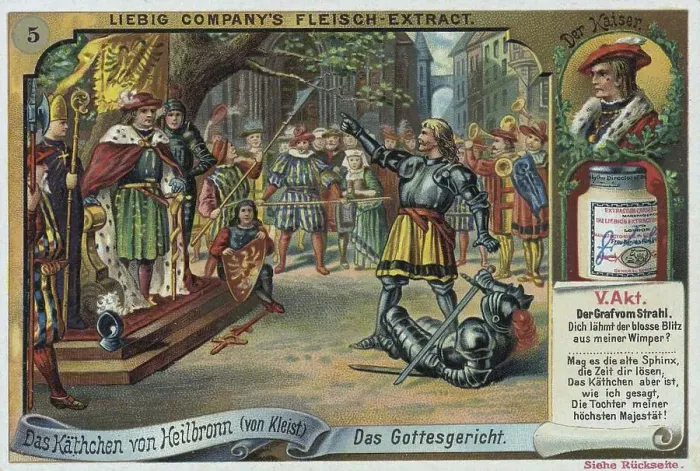 Framed Print : The Kaethchen von Heilbronn (by Kleist) series