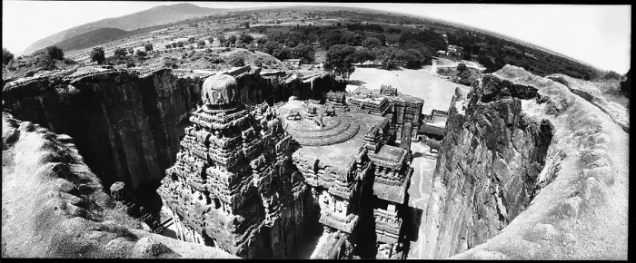 Framed Print : Kailash Temple, Ellora, Aurangabad, Maharashtra, India, Asia, 1977, Asia