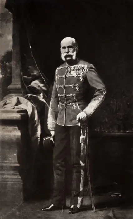 Framed Print : Kaiser Franz Joseph I, historic photograph
