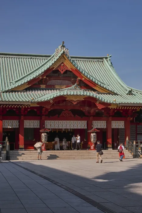 Framed Print : Kanda Shinto Shrine in Akihabara - Tokyo, Japan Framed Print : Kanda Shinto Shrine in Akihabara - Tokyo, Japan
