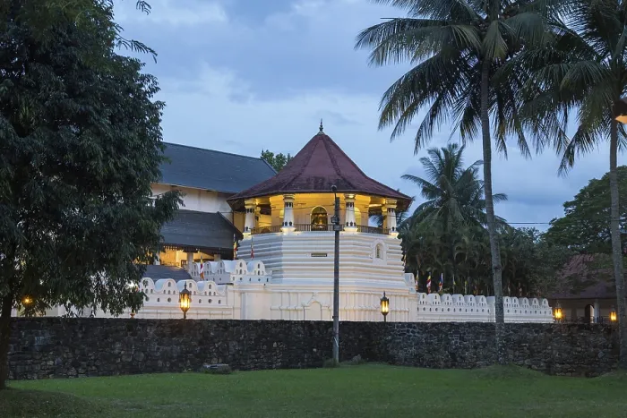 Framed Print : Kandy, Sri Lanka, August 9, 2018: The (Temple of the sacred tooth) relic