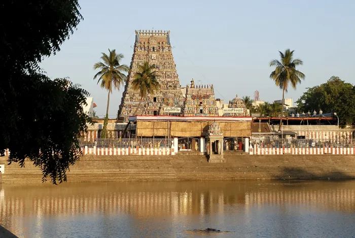 Framed Print : Kapaleeswarar Temple at Chennai, Tamil Nadu, India