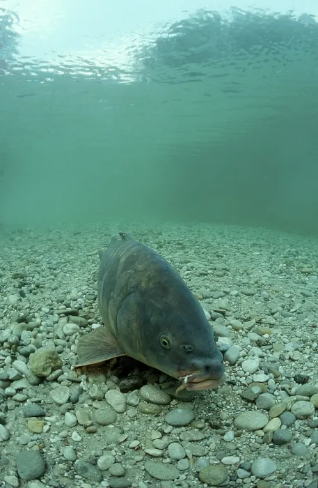 Framed Print : Kapfen, mirror carp, Cyprinus carpio Framed Print : Kapfen, mirror carp, Cyprinus carpio