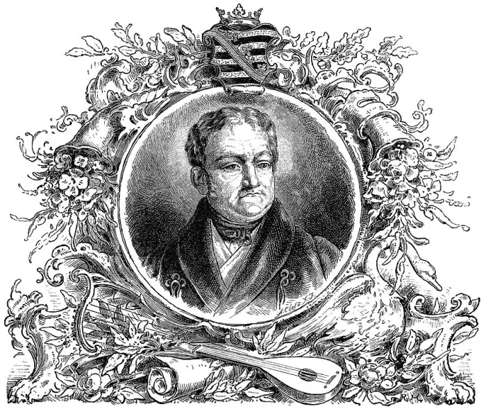 Framed Print : Karl August, or Charles Augustus