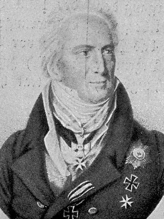 Framed Print : Karl August Fuerst von Hardenberg