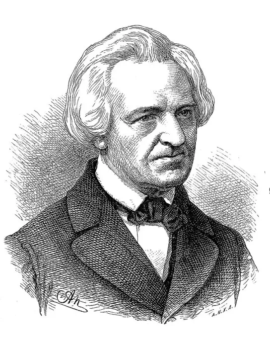 Framed Print : Karl August Hase, from 1883 von Hase