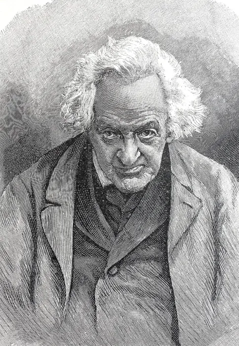 Framed Print : Karl August Hase, from September 1883 von Hase Framed Print : Karl August Hase, from September 1883 von Hase