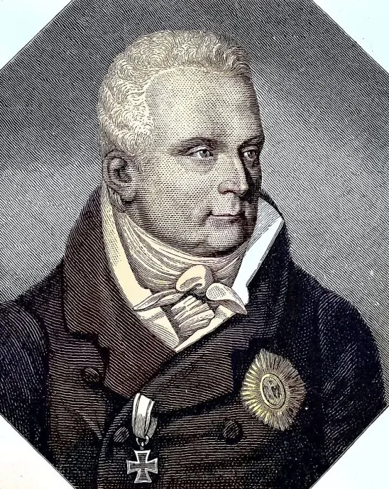 Framed Print : Karl August Prince von Hardenberg Framed Print : Karl August Prince von Hardenberg