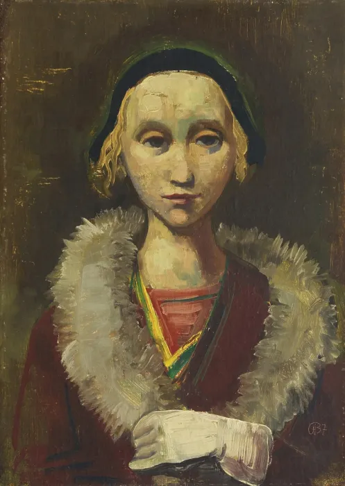 Framed Print : Karl Christian Ludwig Hofer, also Carl Hofer (born 11 October 1878)