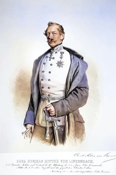 Framed Print : Karl Eduard Freiherr Komers von Lindenbach (b) Framed Print : Karl Eduard Freiherr Komers von Lindenbach (b)