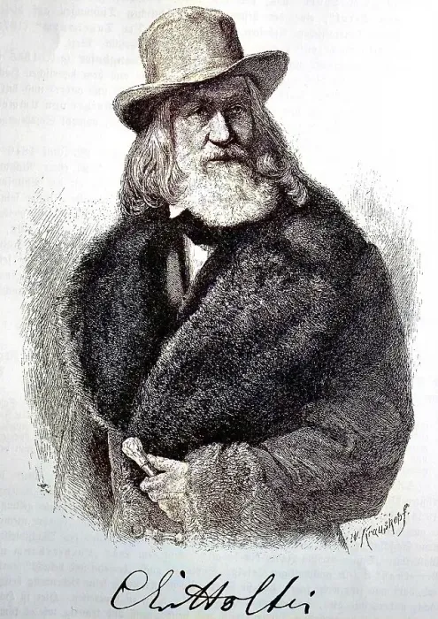 Framed Print : Karl Eduard von Holtei, also Carl