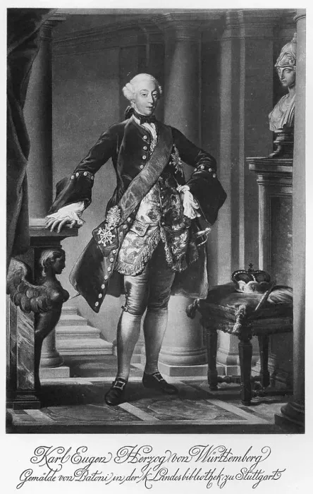 Framed Print : Karl Eugen Duke of Wuerttemberg Framed Print : Karl Eugen Duke of Wuerttemberg