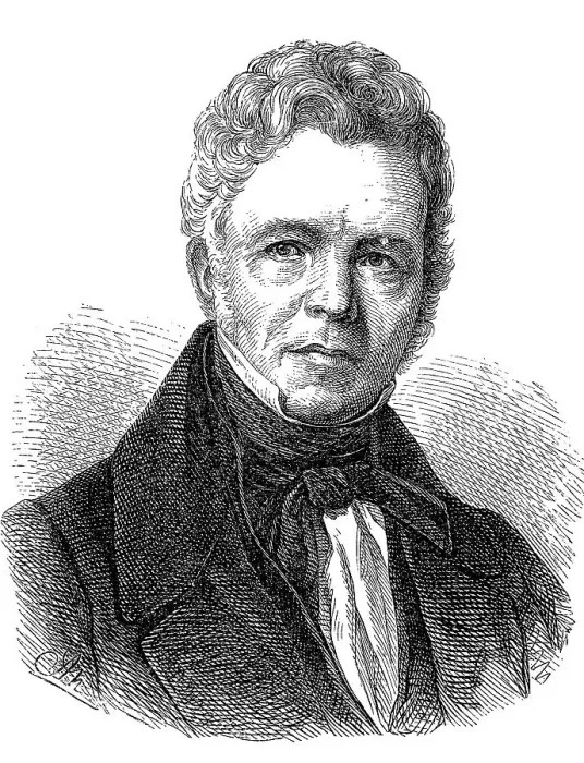 Framed Print : Karl Friedrich Schinkel (13 March 1781)