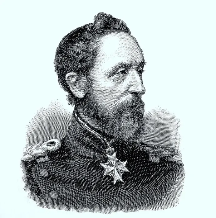 Framed Print : Karl Konstantin Albrecht Leonhard von Blumenthal