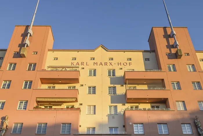 Framed Print : Karl-Marx-Hof residential complex