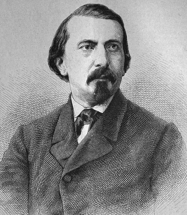 Framed Print : Karl Rudolf Gottschall, 1823-1909 Framed Print : Karl Rudolf Gottschall, 1823-1909