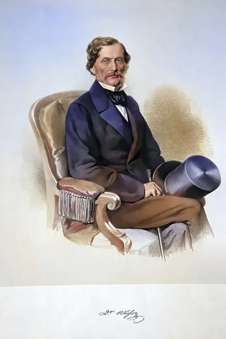 Framed Print : Karl Weisse (1805-1861) Dr med