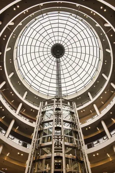 Framed Print : Karlspassage Stuttgart, Baden-Wuerttemberg