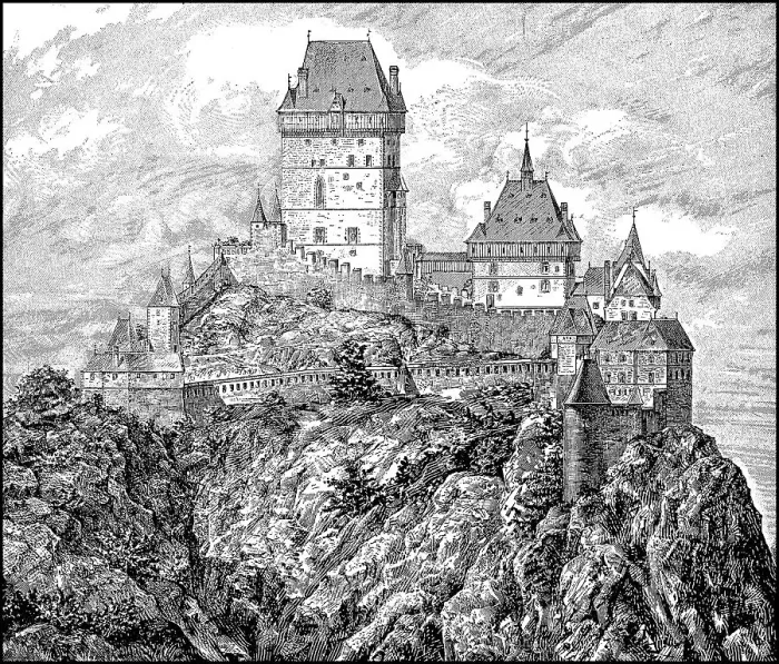 Framed Print : KarlTtejn Castle, Karlstein, Carlstein