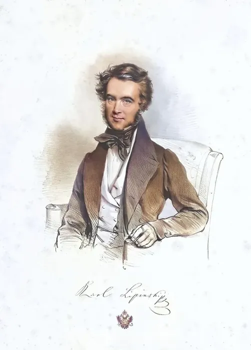 Framed Print : Karol Jozef Lipinski, Karl Lipinski (born 30 October 1790 in Radzyn Podlaski)