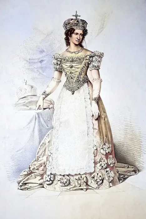 Framed Print : Karoline Charlotte Auguste of Bavaria (born 8 February 1792 in Mannheim)