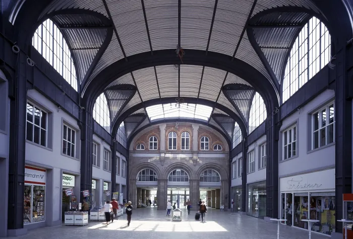 Framed Print : Kassel, main station