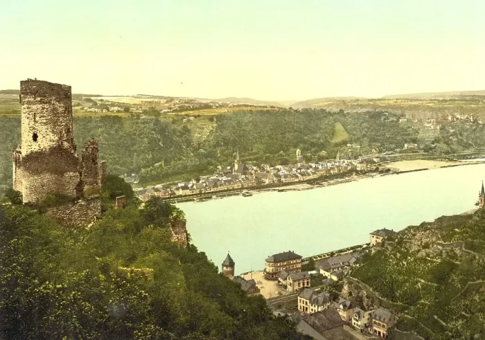 Framed Print : Katz Castle near Goarshausen, Sankt Goarshausen am Rhein Framed Print : Katz Castle near Goarshausen, Sankt Goarshausen am Rhein