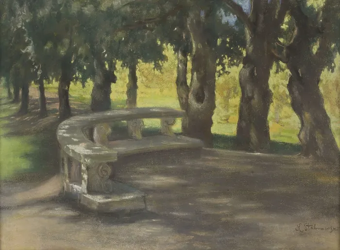 Framed Print : Kazimierz Stabrowski (b. 21 November 1869)