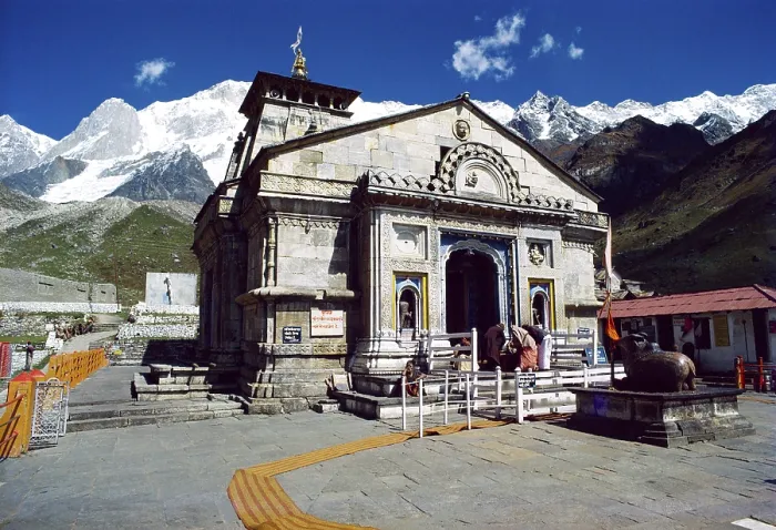 Framed Print : Kedarnath Shiva temple, Uttaranchal, India