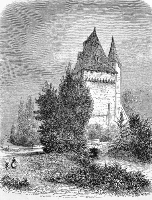 Framed Print : Keep, kype, a type of fortified tower
