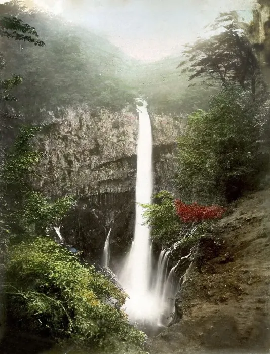 Framed Print : Kegon waterfall, Nikko, Japan, Asia