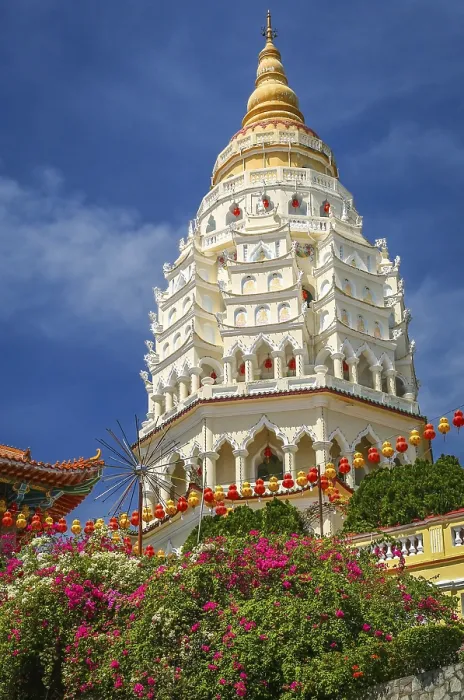 Framed Print : Kek Lok Si Temple in Penang island, Malaysia