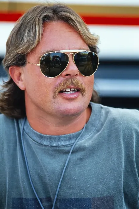 Framed Print : Keke Rosberg (racing driver), Formula 1, German Grand Prix at the Hockenheimring on 30 July 1989, Germany, Europe