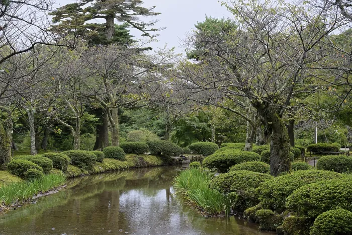 Framed Print : Kenroku-en Garden, Kanazawa, Ishikawa Prefecture