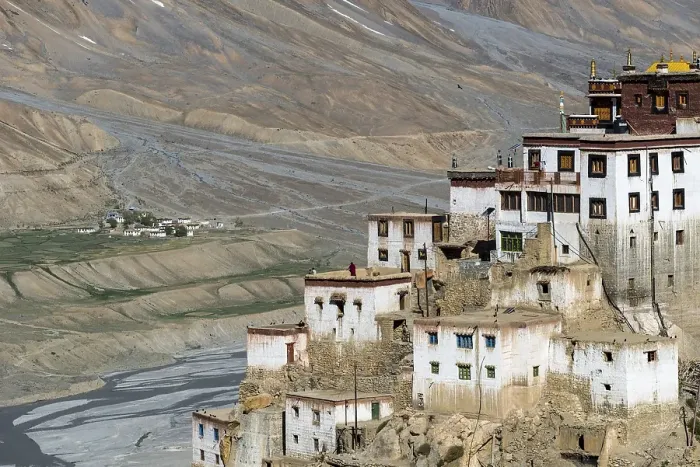 Framed Print : Key Monastery or Key Gompa, a Tibetan Buddhist monastery Framed Print : Key Monastery or Key Gompa, a Tibetan Buddhist monastery