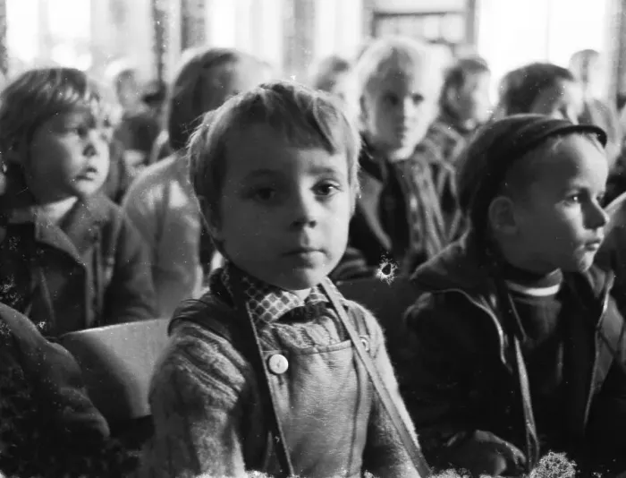 Framed Print : Kindergarten of the Minister Stein colliery in Dortmund in 1969