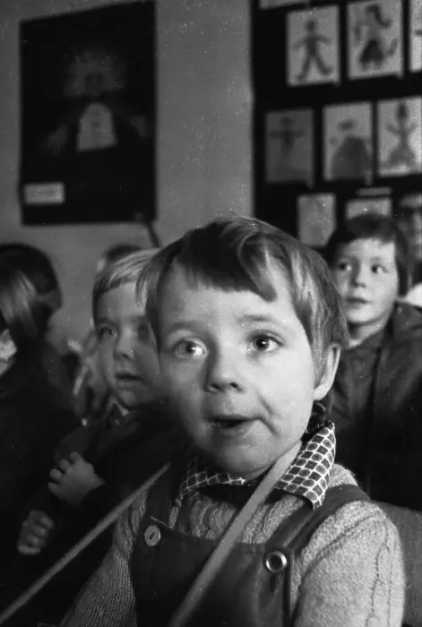 Framed Print : Kindergarten of the Minister Stein colliery in Dortmund in 1969 Framed Print : Kindergarten of the Minister Stein colliery in Dortmund in 1969