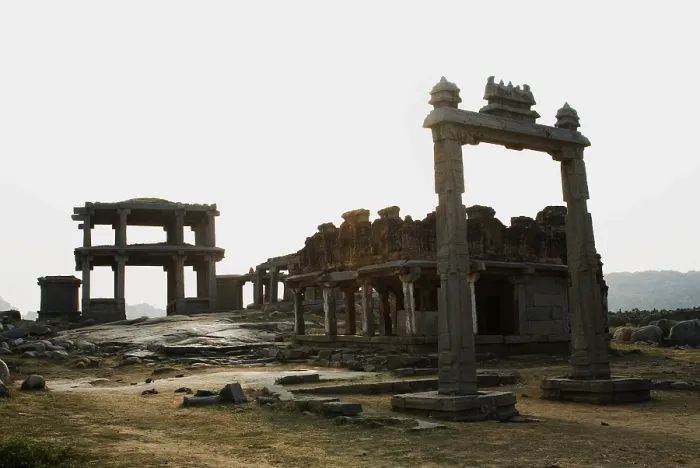 Framed Print : King Balance, Hampi, Karnataka, India
