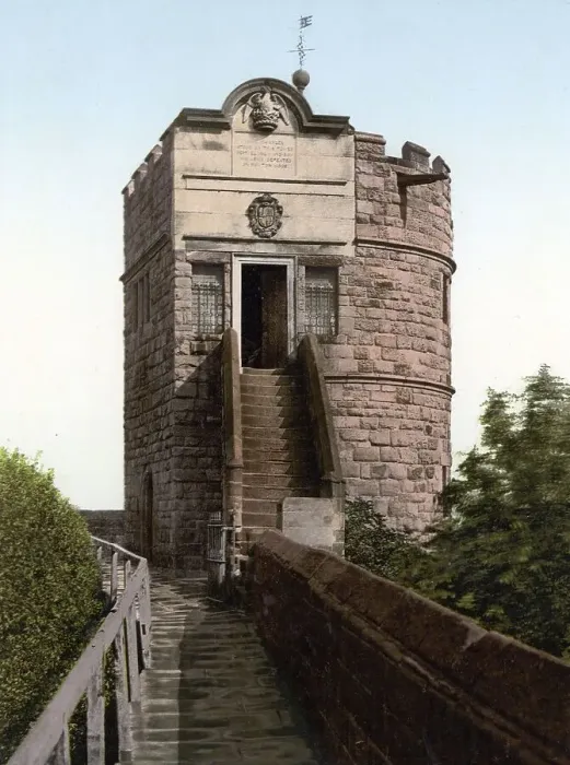 Framed Print : King Charles Tower in Chester, city in the North West of England
