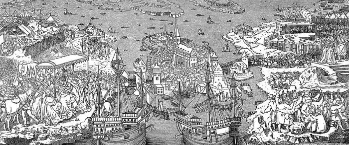 Framed Print : King Christian's Entry into Stockholm