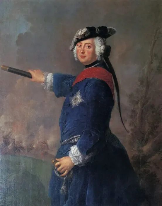 Framed Print : King Frederick II at the age of 34 Framed Print : King Frederick II at the age of 34