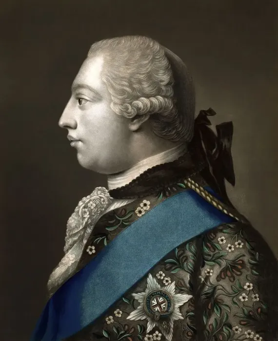 Framed Print : King George III or George William Frederick Framed Print : King George III or George William Frederick