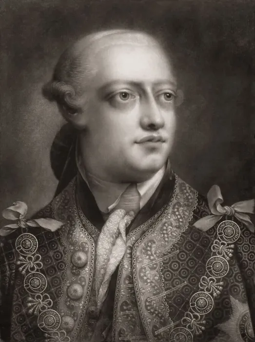 Framed Print : King George III or George William Frederick Framed Print : King George III or George William Frederick