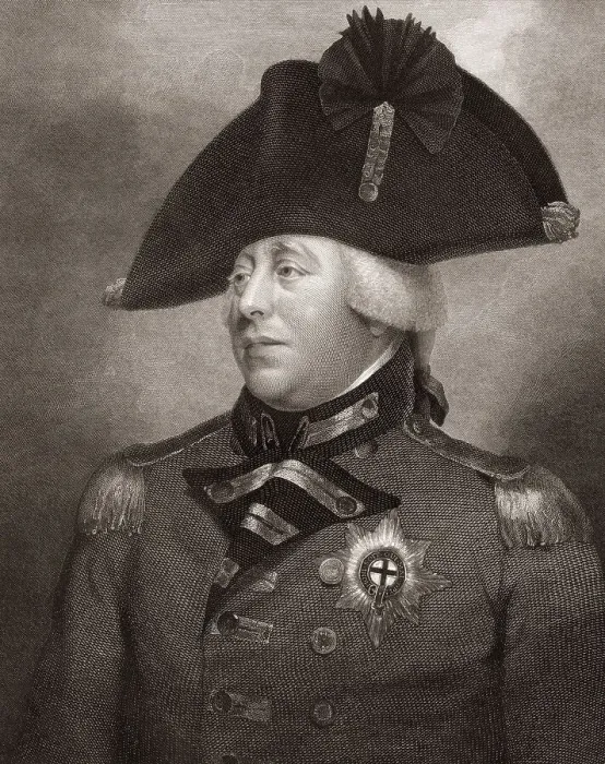 Framed Print : King George III or George William Frederick Framed Print : King George III or George William Frederick