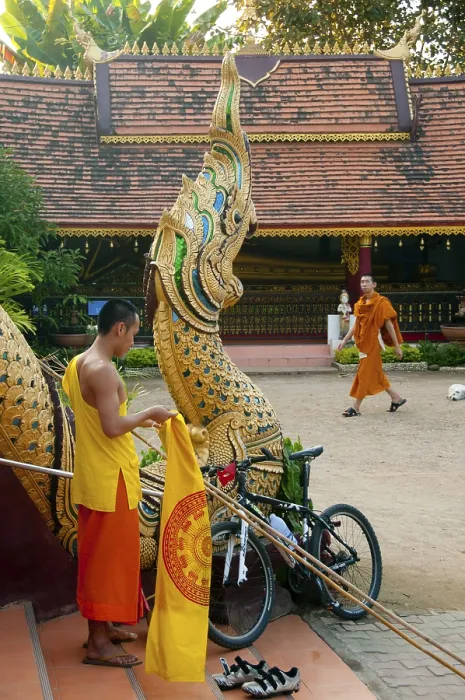 Framed Print : King Mengrai founded the city of Chiang Mai (meaning new city') in 1296