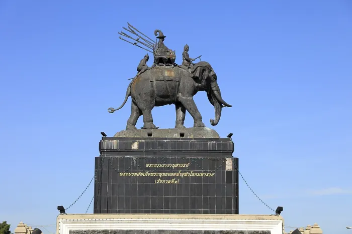 Framed Print : King Rama I. Monument in Buriram